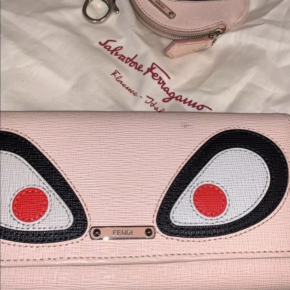 Fendi Monster Eyes Wallet